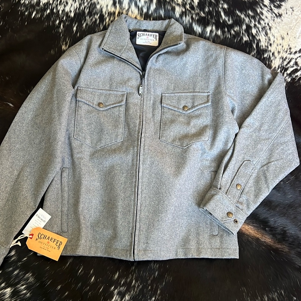 Men’s New with tags Schaefer brand Austin style wool western jacket
